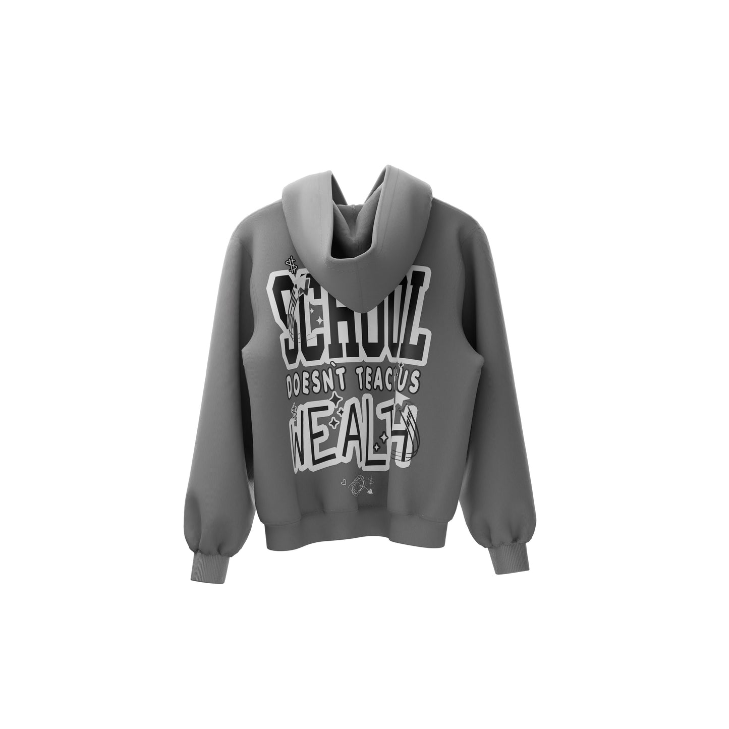Kb Signature Hoodie “Grey Oreo”